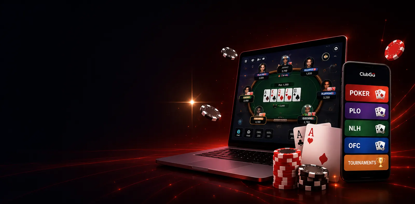 סוכן PokerGG על ClubGG